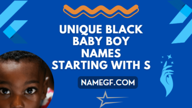 Unique Black Baby Boy Names Starting With S