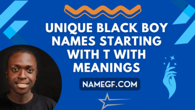 Unique Black Boy Names Starting With T With Meanings namegf namegf.com